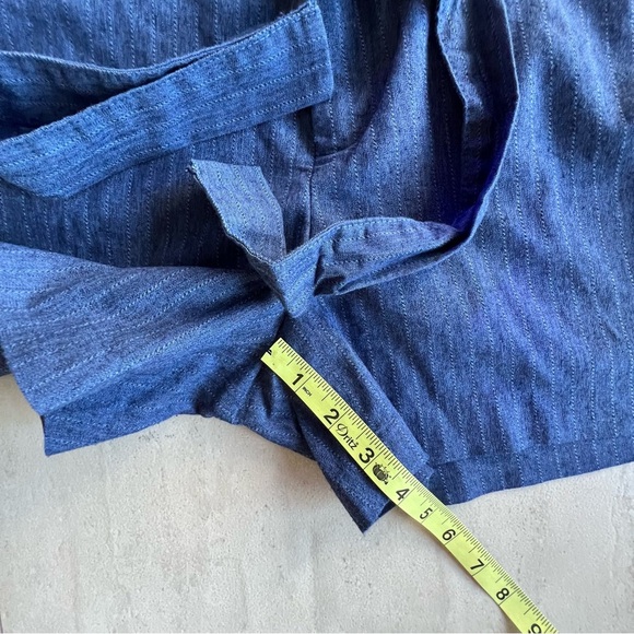 Banana Republic Belted Waist Cotton Shorts Size 6 - Picture 8 of 8